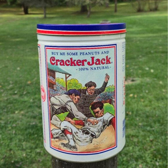 VINTAGE 1990 Cracker Jacks collectors limited edition MLB retro art baseball - Picture 2 of 10